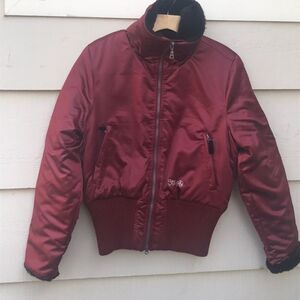 Star City Women Jacket Burgundy Size M